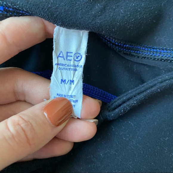 Black 3/4 crop track pants - Picture 4 of 4